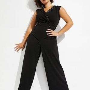Tuxedo jumpsuit